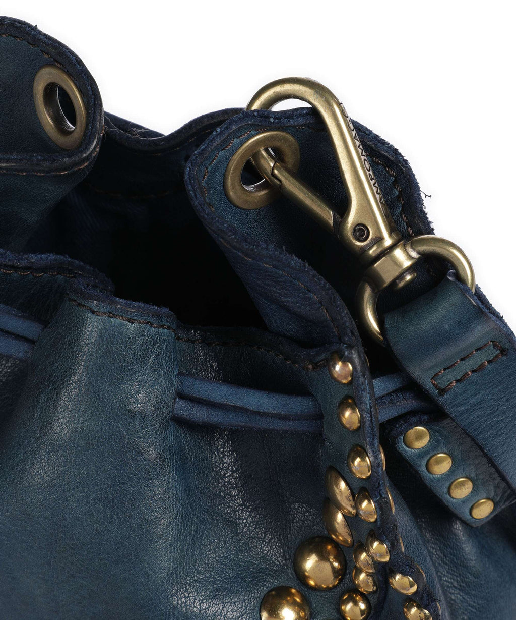 Campomaggi Bucket bag sapphire