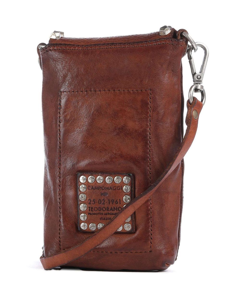 Campomaggi Phone bag cognac