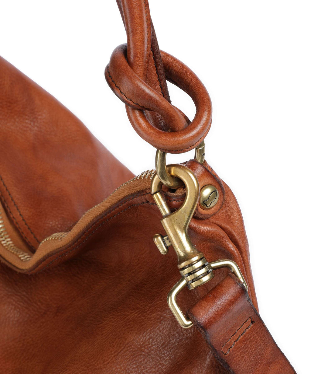 Campomaggi Hobo bag cognac