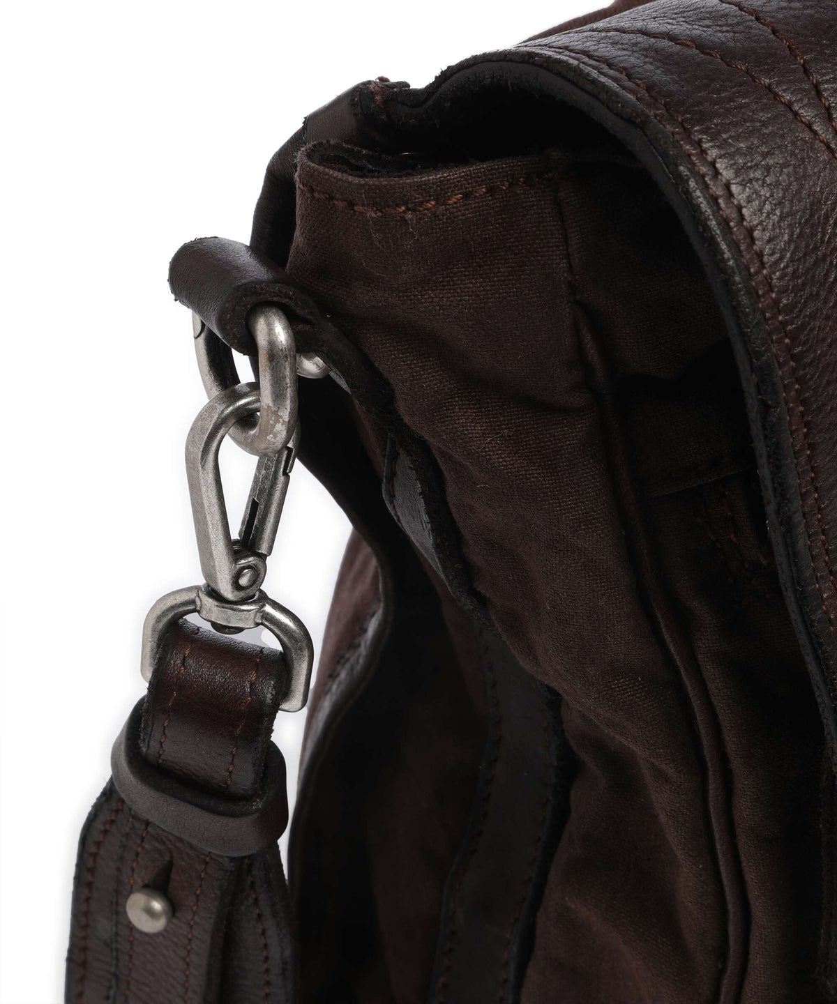Campomaggi Messenger bag verde militare/moro