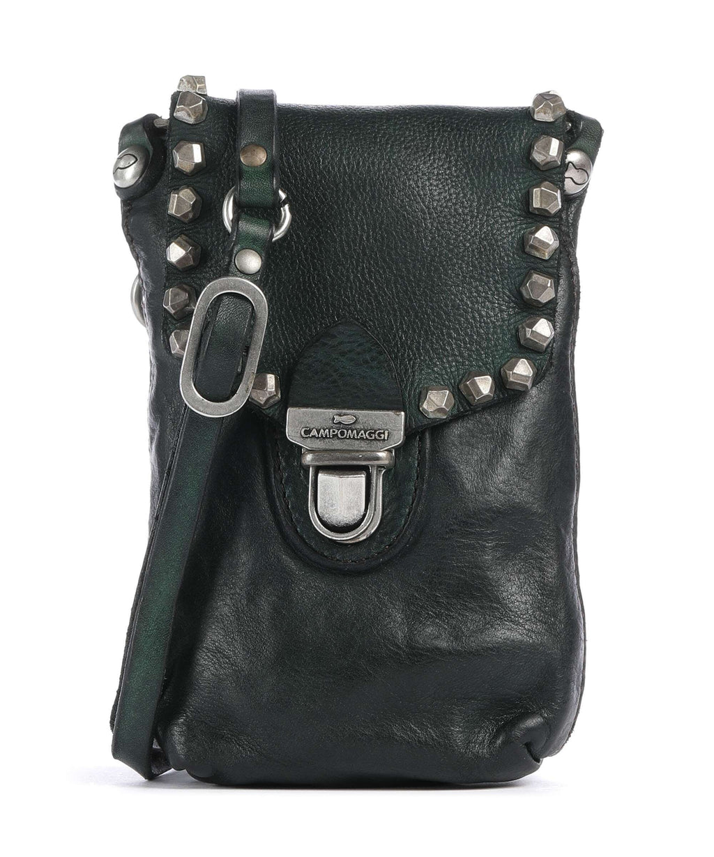 Campomaggi Phone bag green bottle