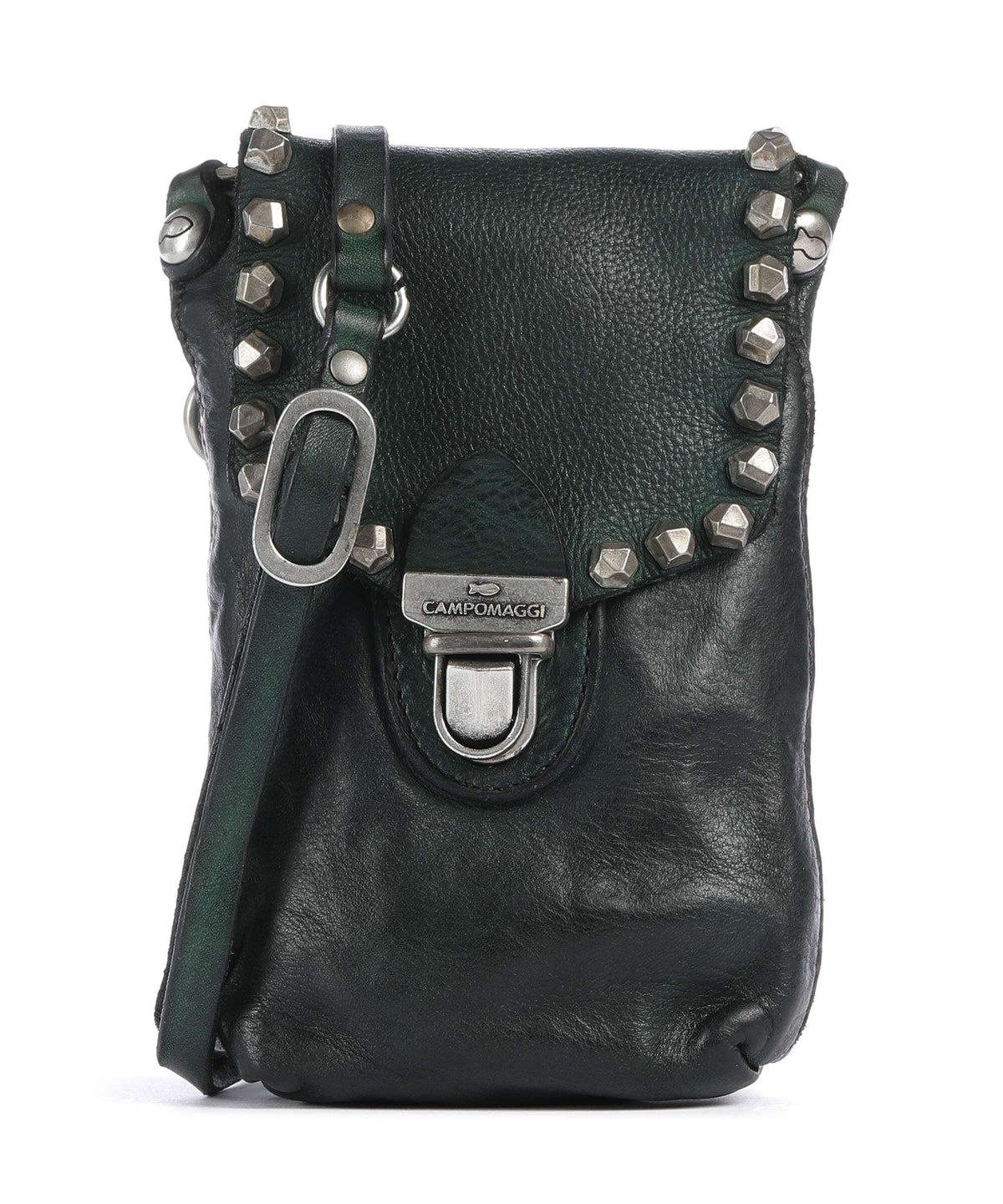 Campomaggi Phone bag green bottle