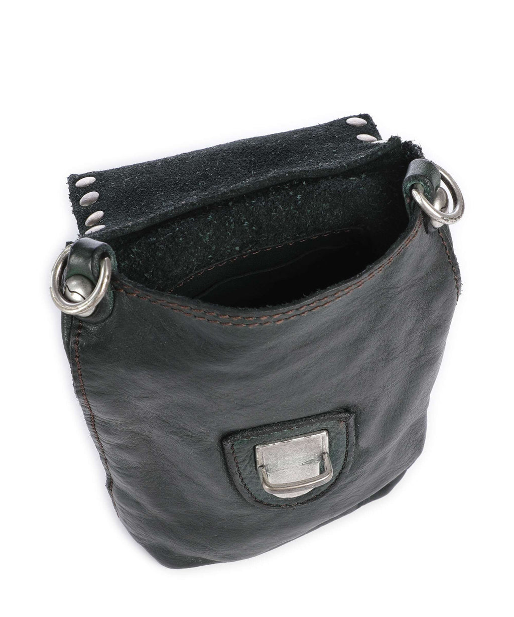 Campomaggi Phone bag green bottle