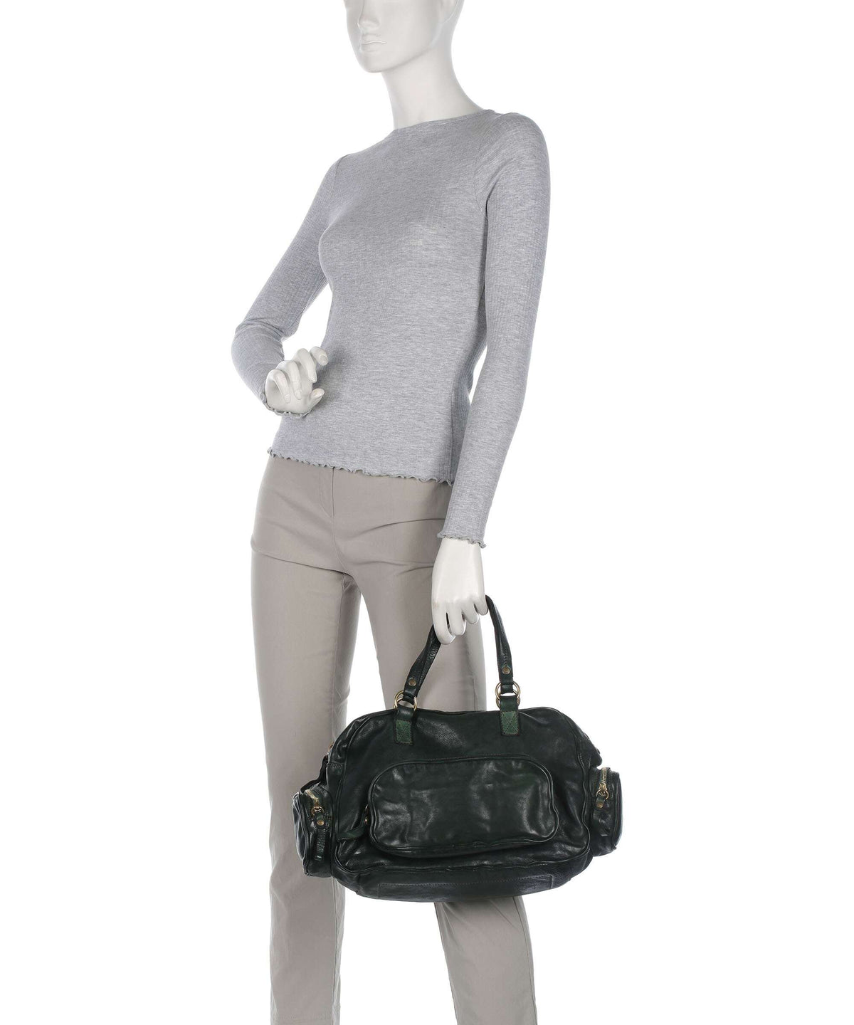 Campomaggi Handbag green bottle