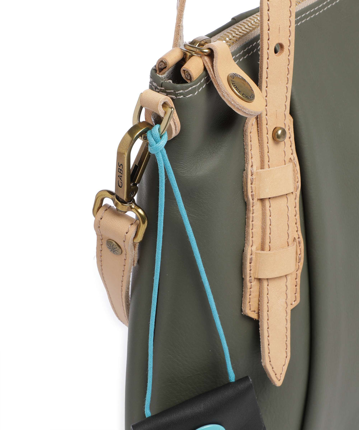 Gabs Naxos Yoana Tote bag verde militare