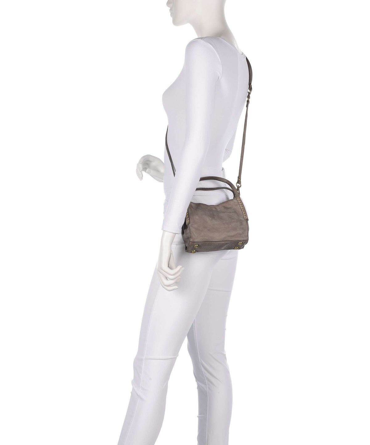 Campomaggi Crossbody bag cemento