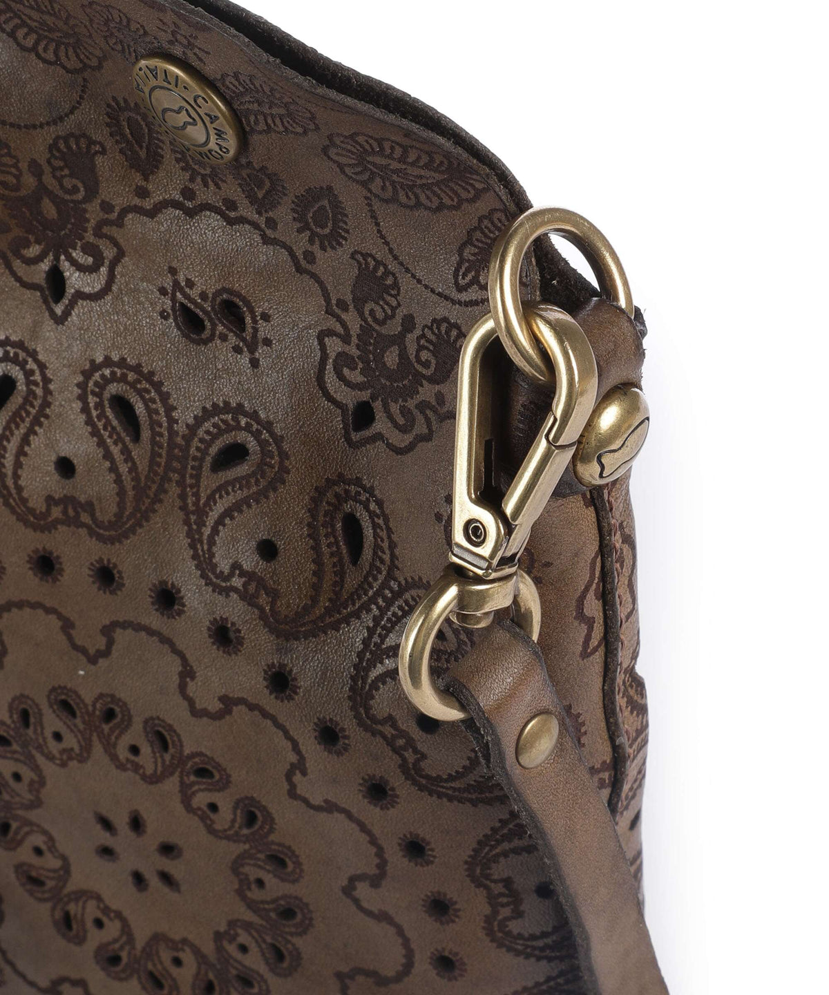 Campomaggi Phone bag verde militare