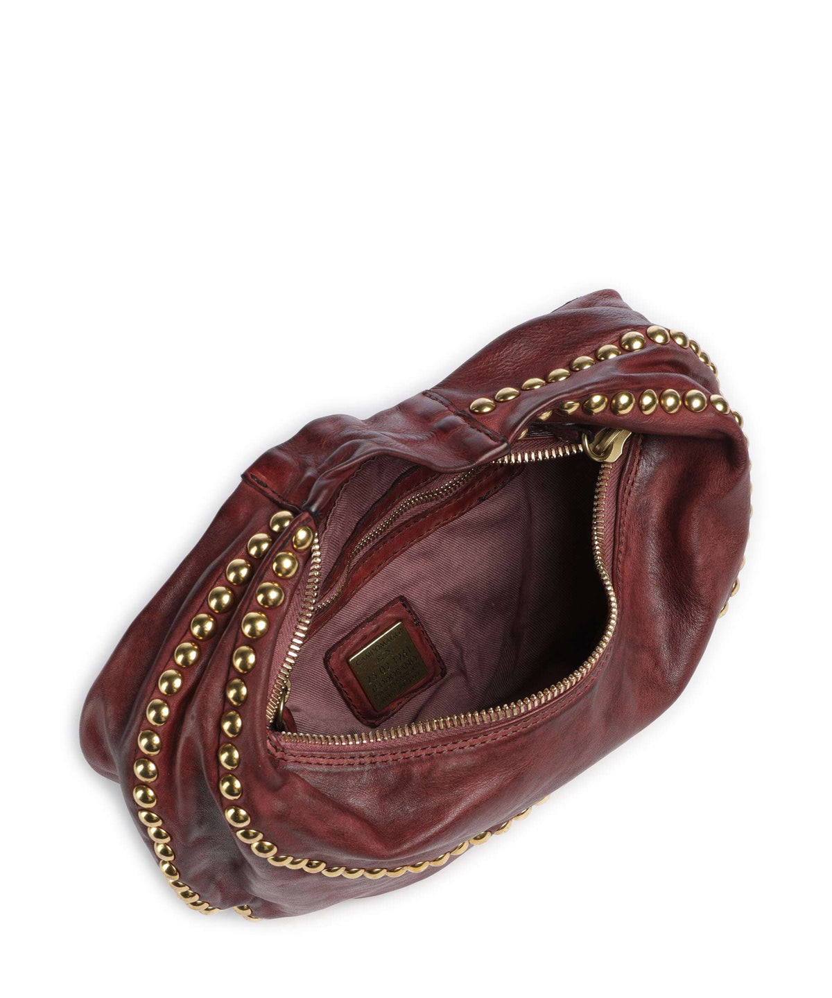 Campomaggi Hobo bag borgogna