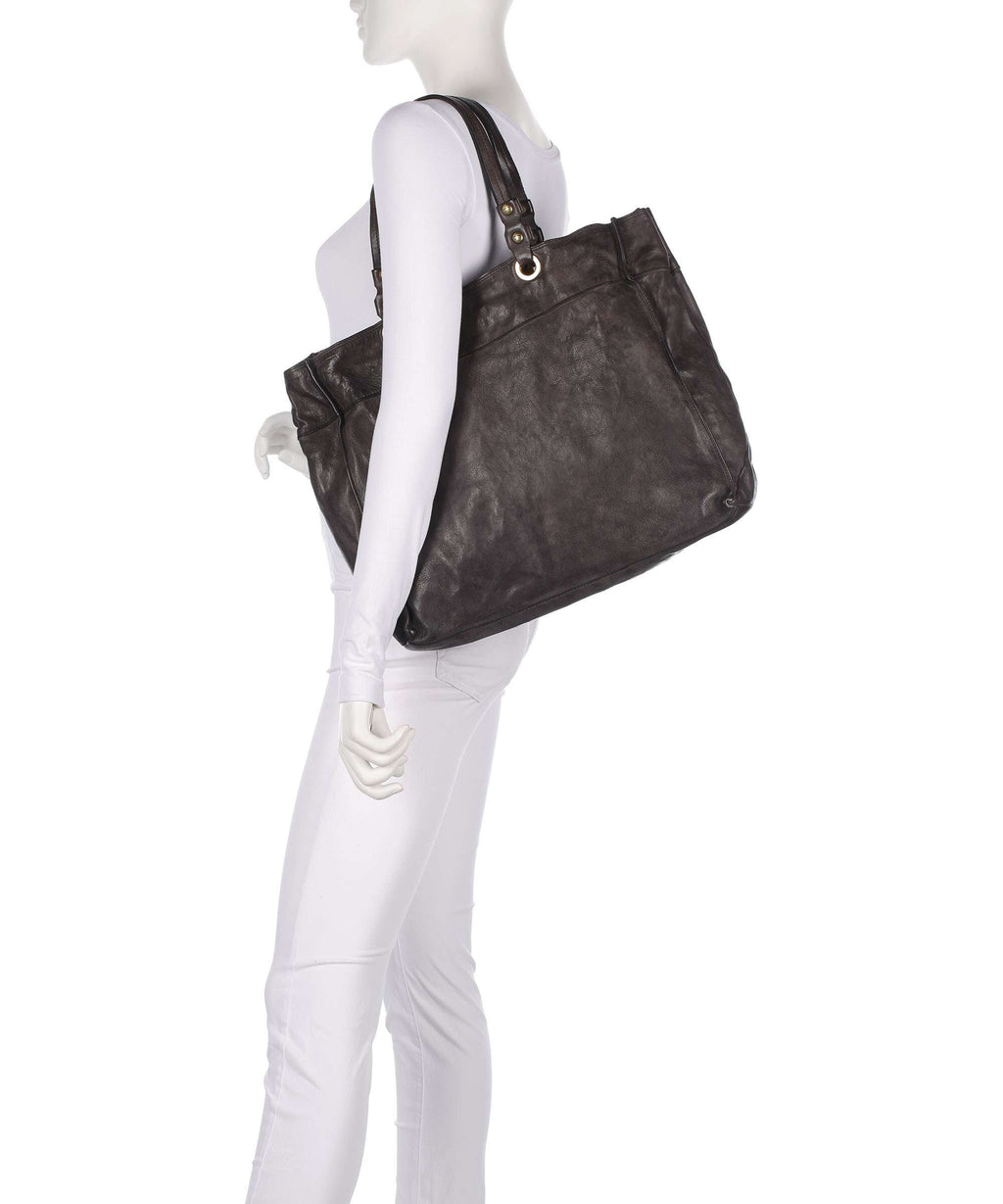 Campomaggi Tote bag grigio