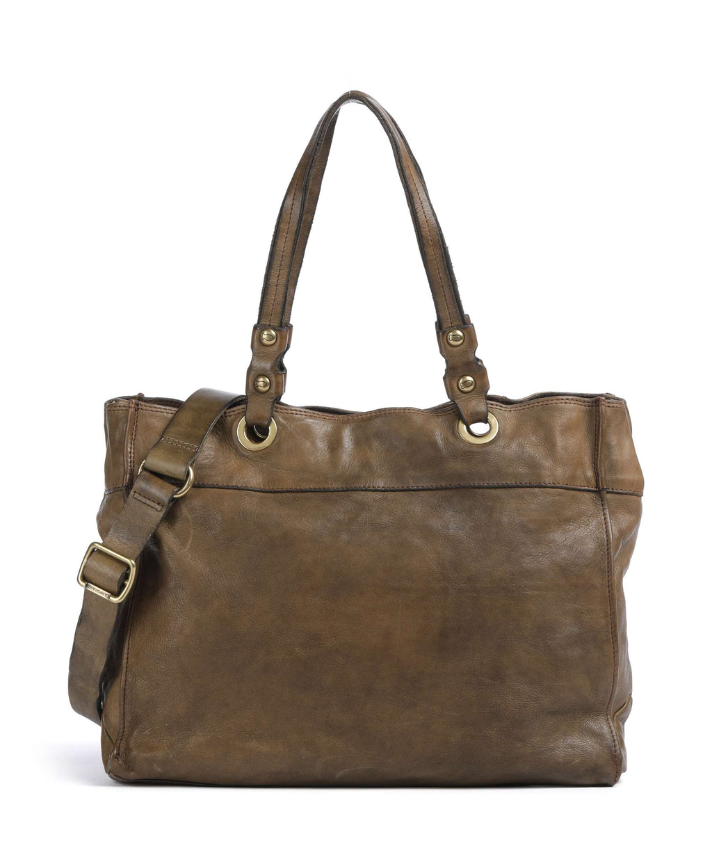 Campomaggi Tote bag verde militare