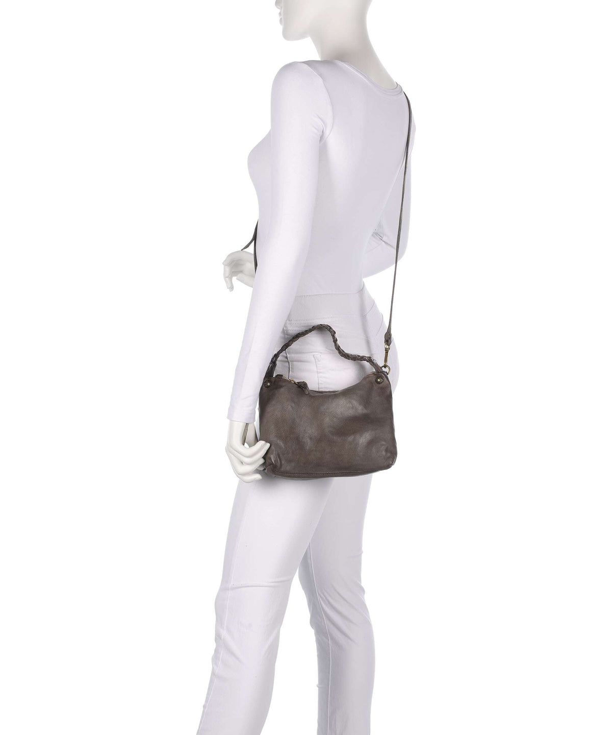 Campomaggi Shoulder bag cemento