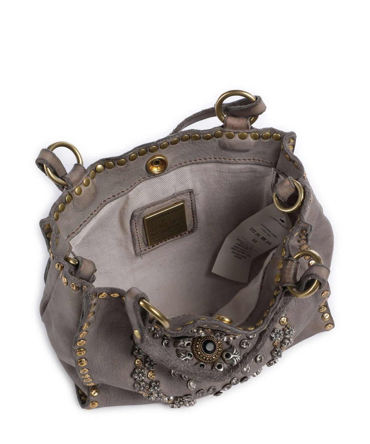 Campomaggi Crossbody bag cemento