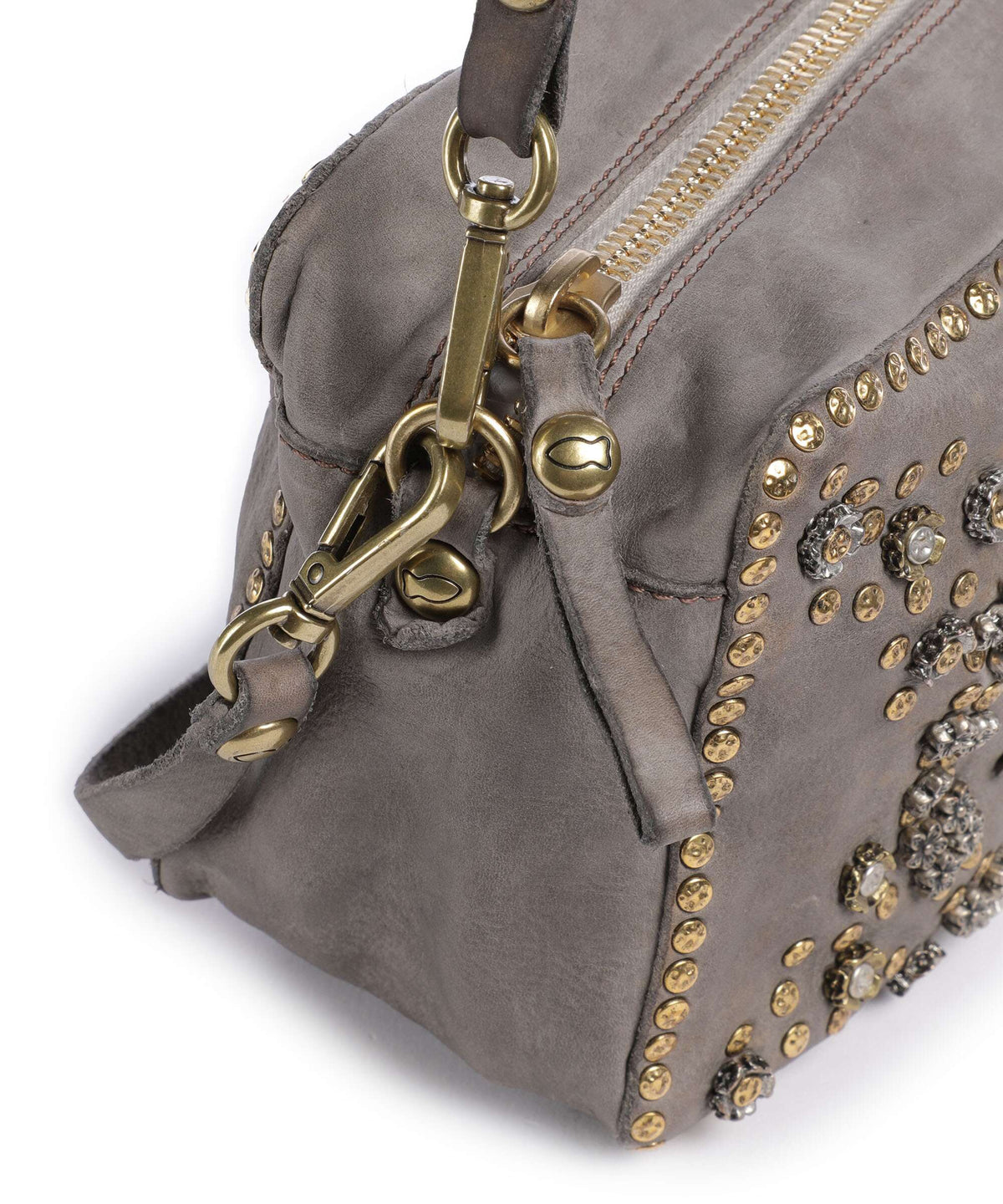 Campomaggi Shoulder bag cemento