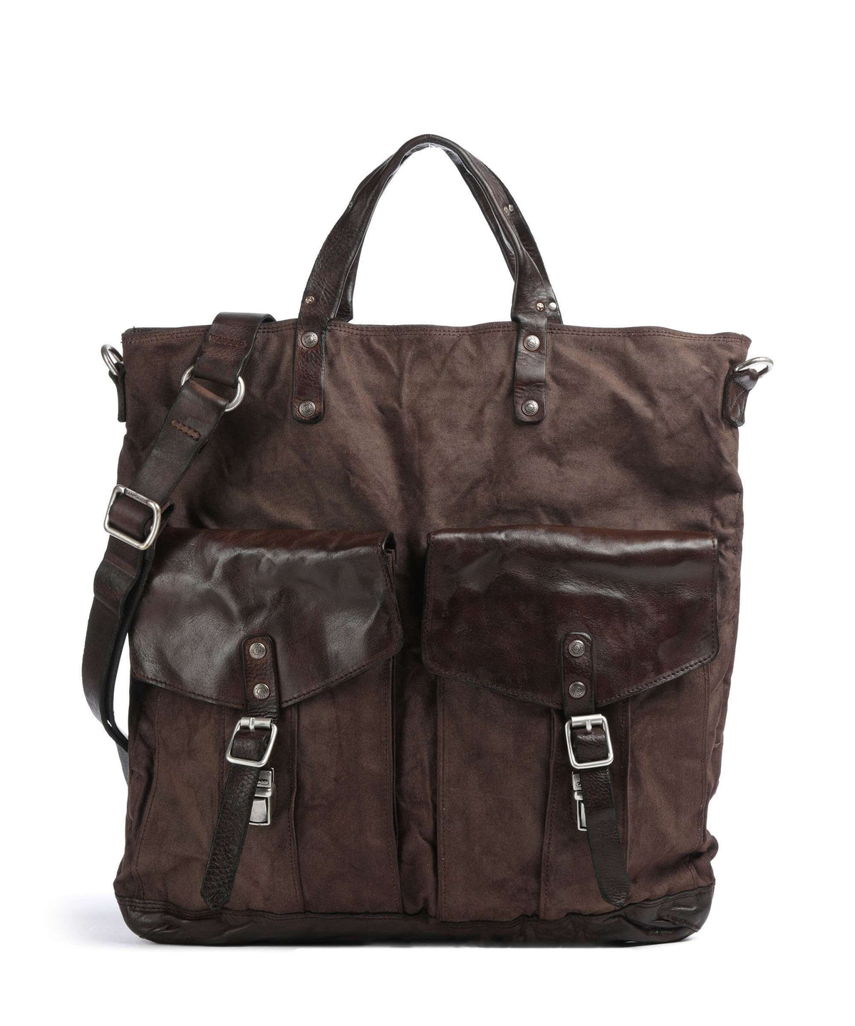 Campomaggi Backpack bag verde militare/moro