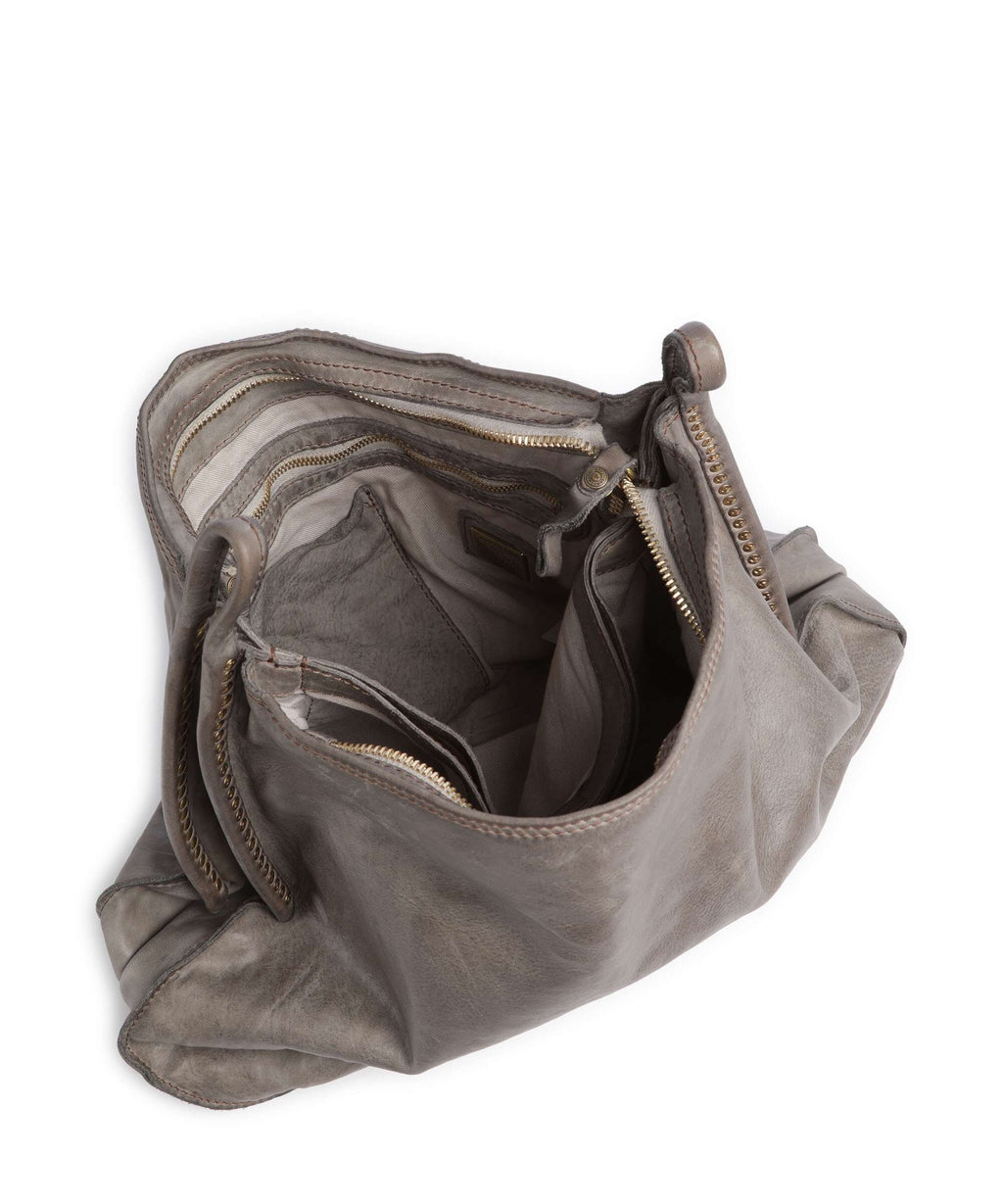 Campomaggi Hobo bag cemento