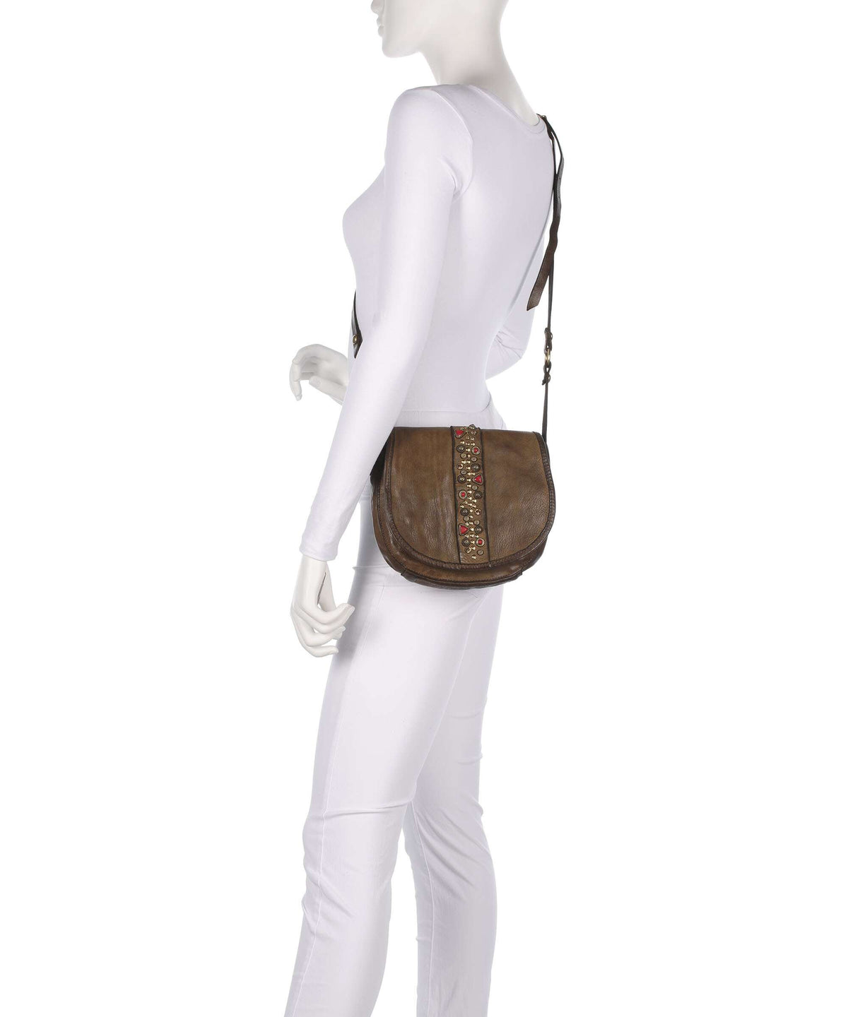 Campomaggi Crossbody bag verde militare