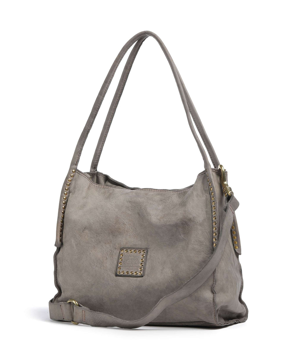 Campomaggi Hobo bag cemento