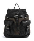 Campomaggi Backpack scozzese fuxia/nero