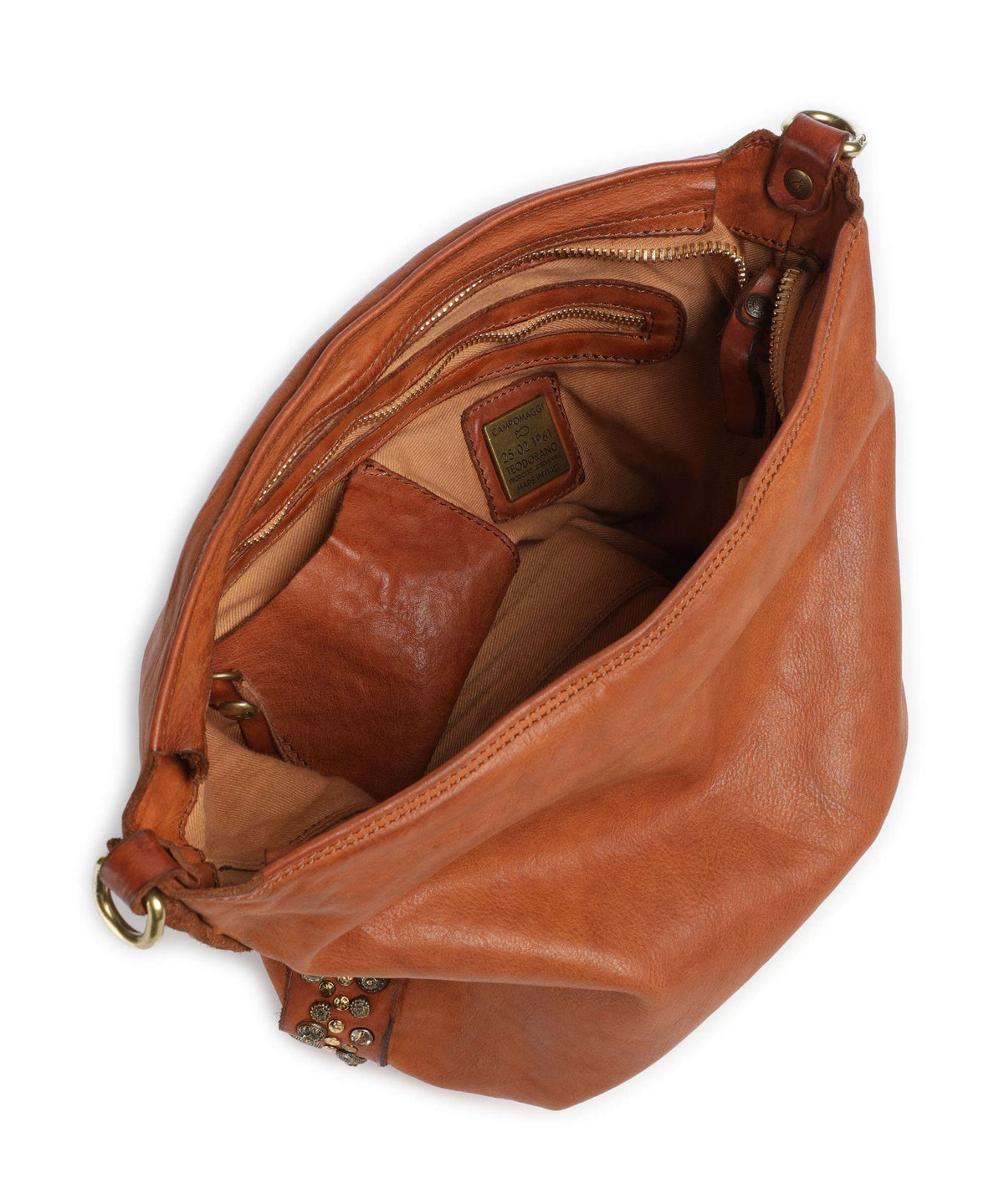 Campomaggi Hobo bag cognac