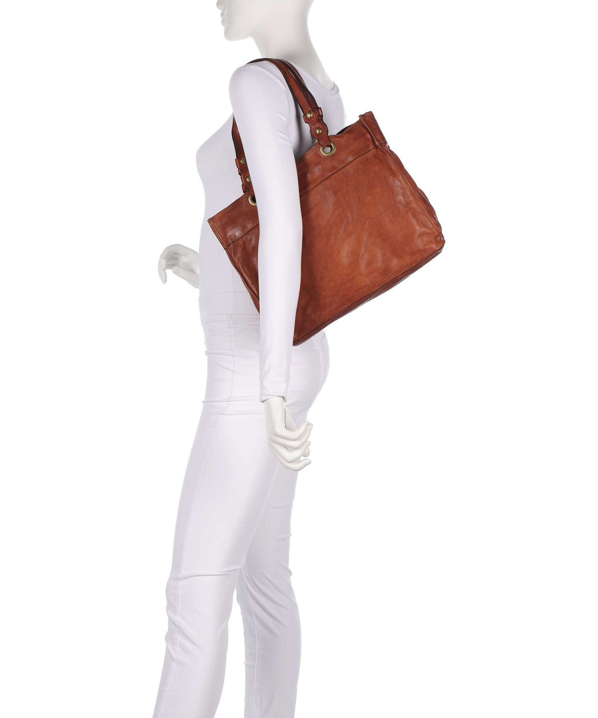 Campomaggi Tote bag cognac