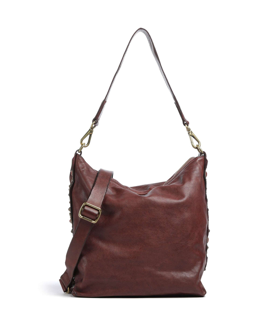 Campomaggi Hobo bag borgogna