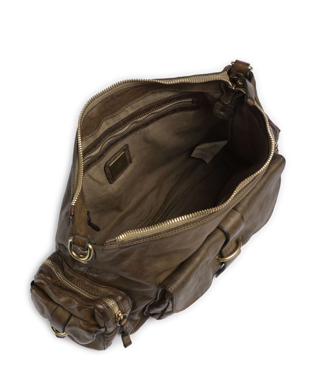 Campomaggi Hobo bag verde militare