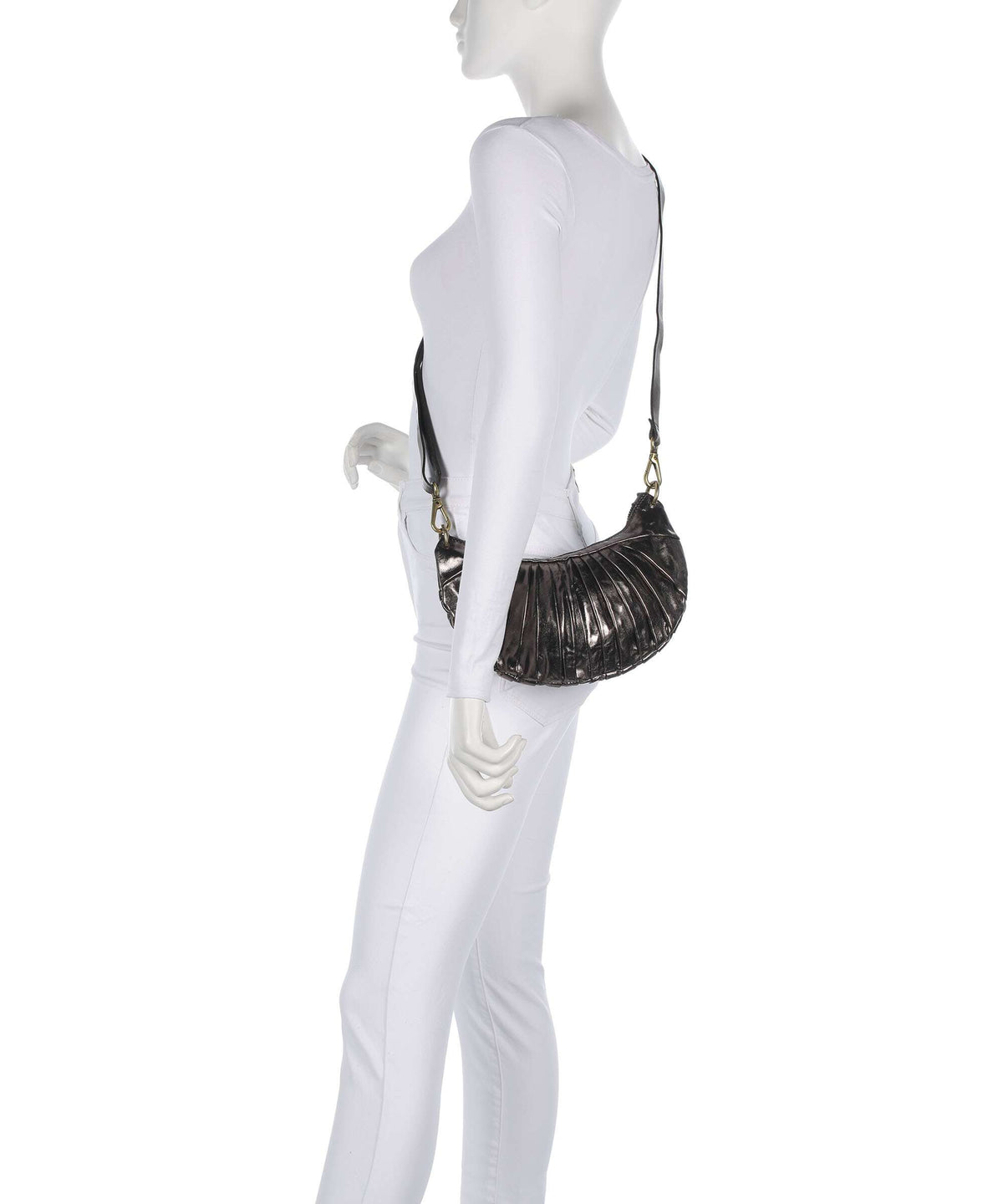 Campomaggi Shoulder bag lead grey