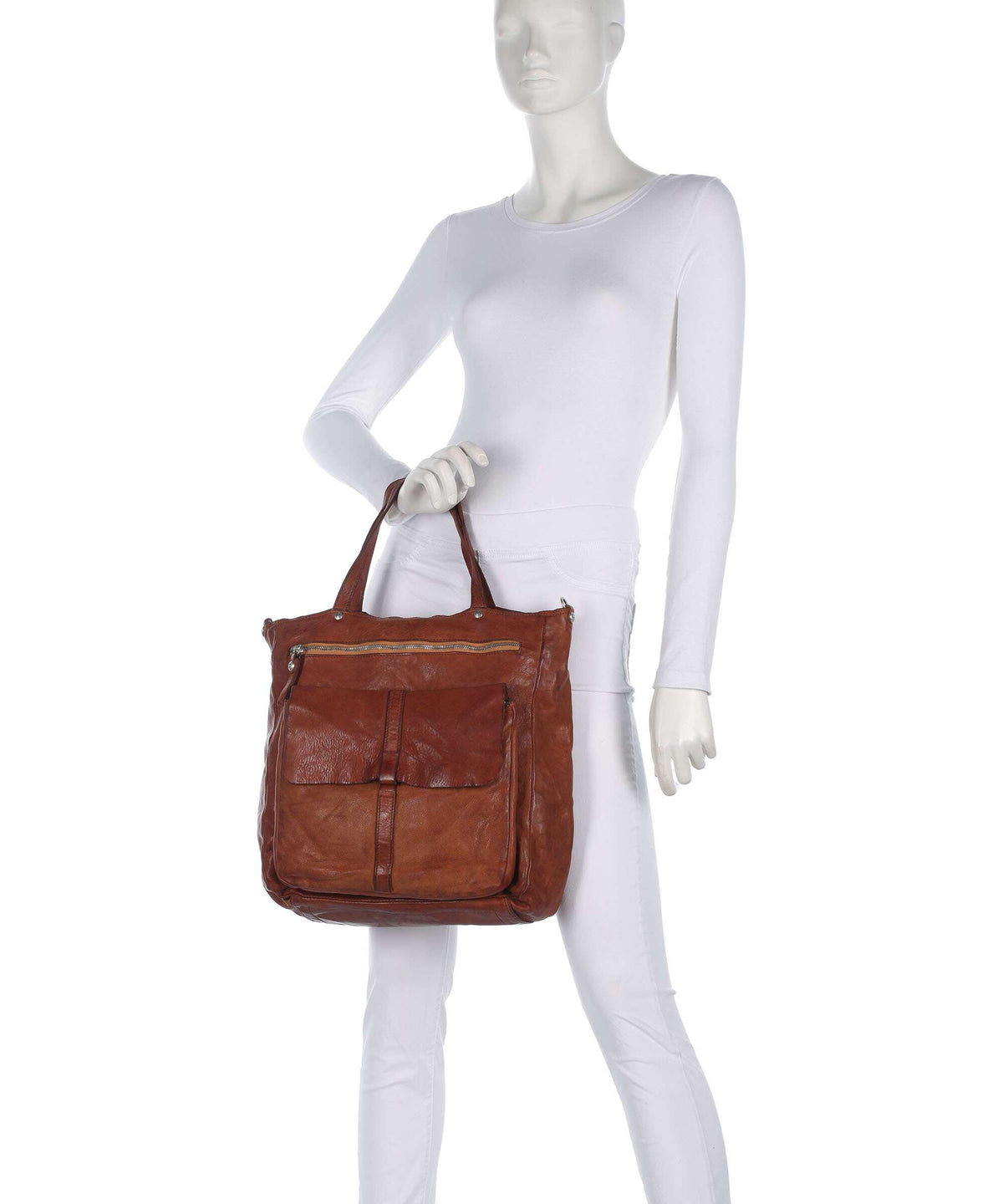 Campomaggi Tote bag cognac