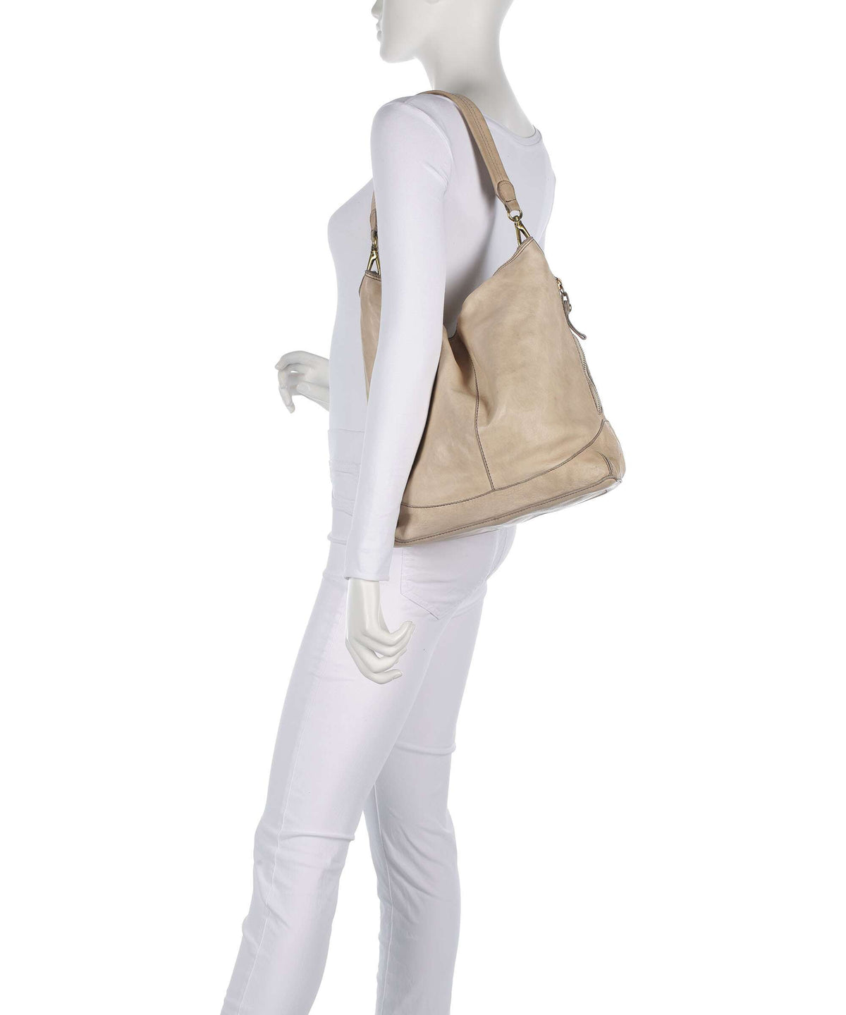 Campomaggi Hobo bag ice