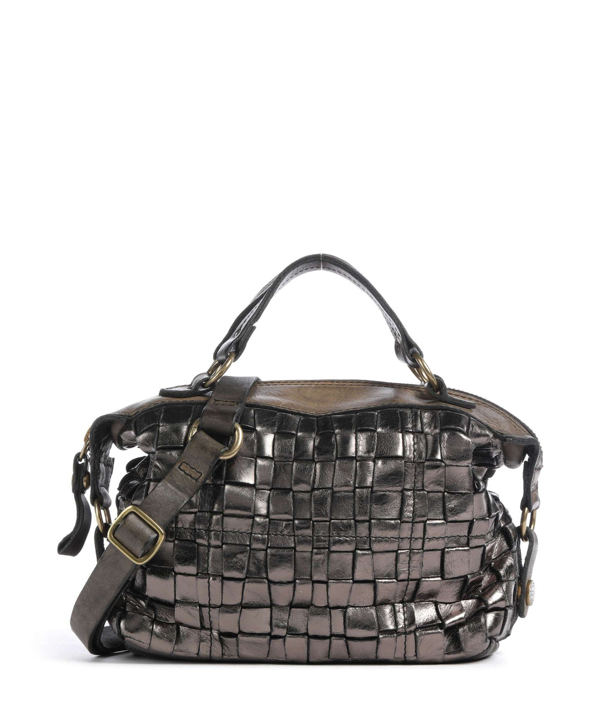 Campomaggi Handbag lead grey