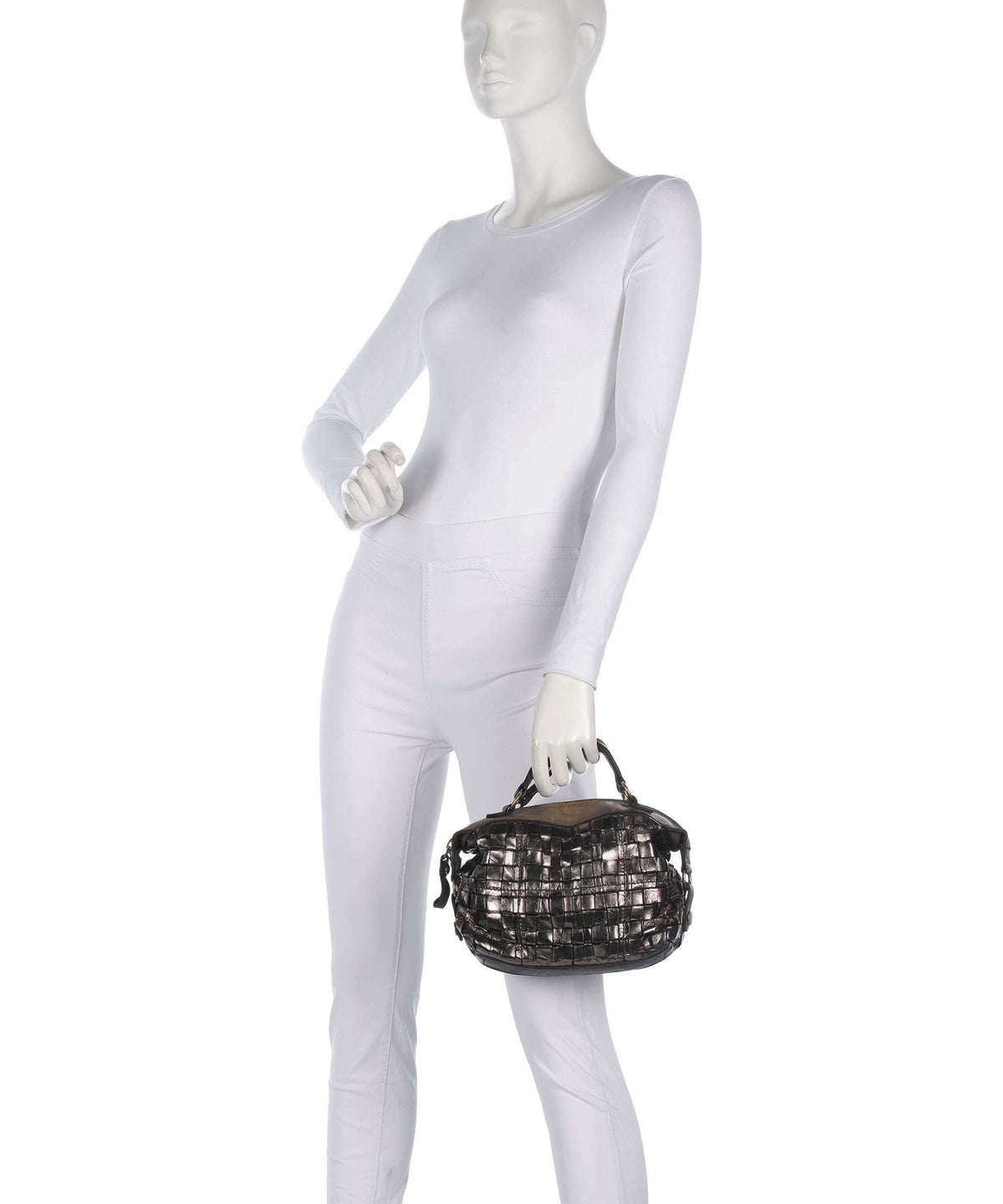 Campomaggi Handbag lead grey
