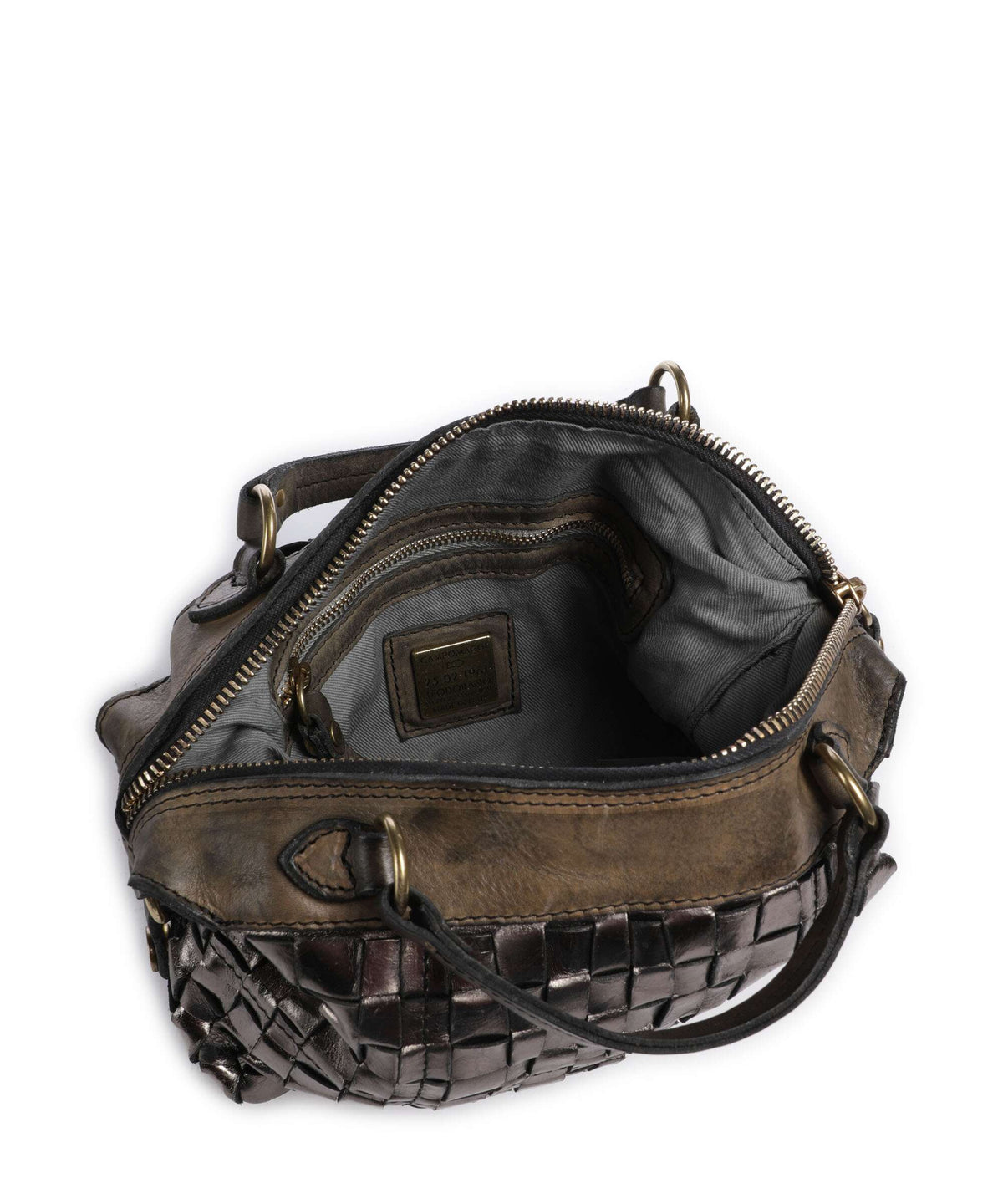 Campomaggi Handbag lead grey