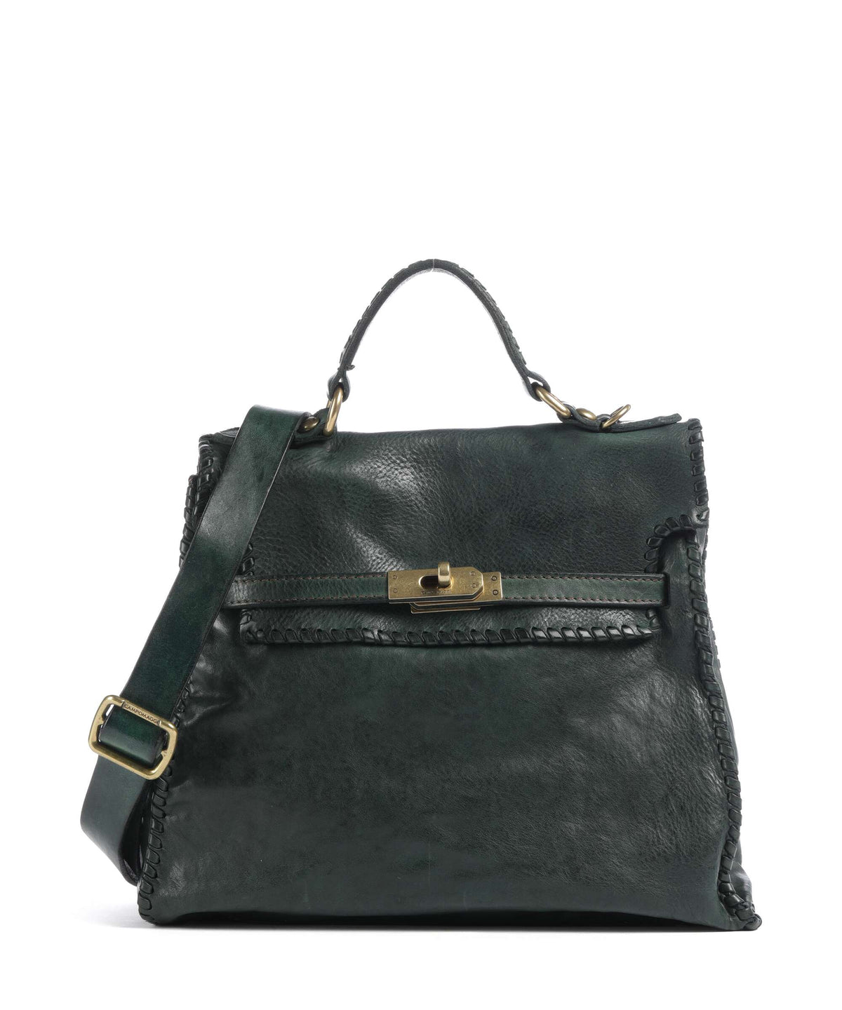 Campomaggi Handbag green bottle