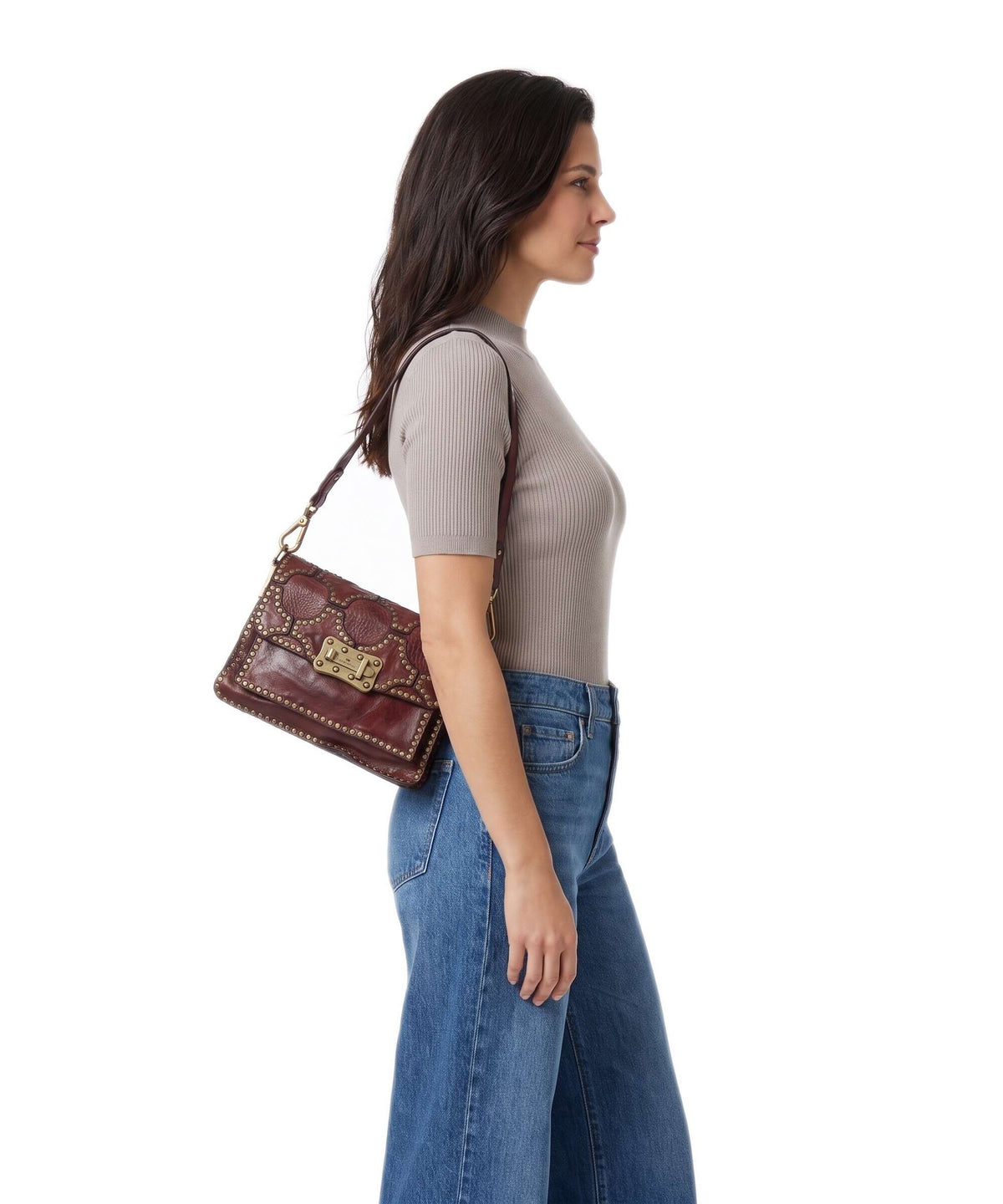 Campomaggi Shoulder bag wine
