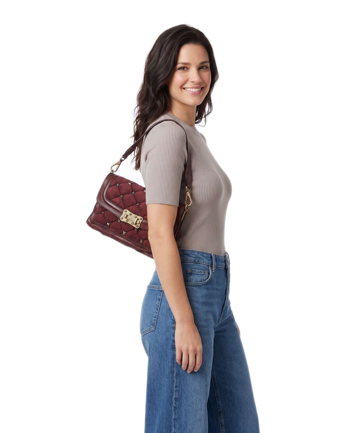 Campomaggi Shoulder bag bordeaux