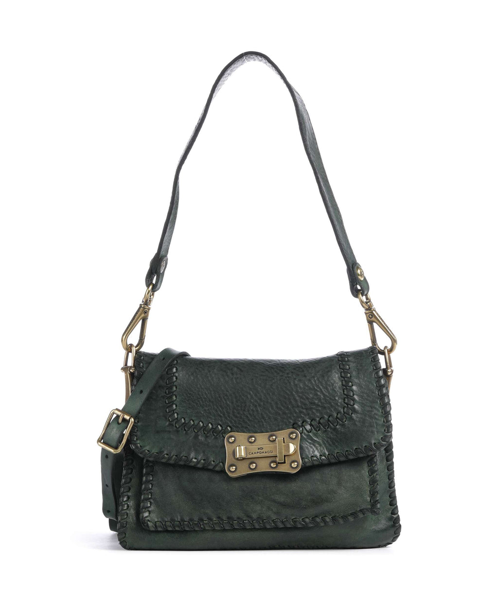 Campomaggi Shoulder bag green bottle