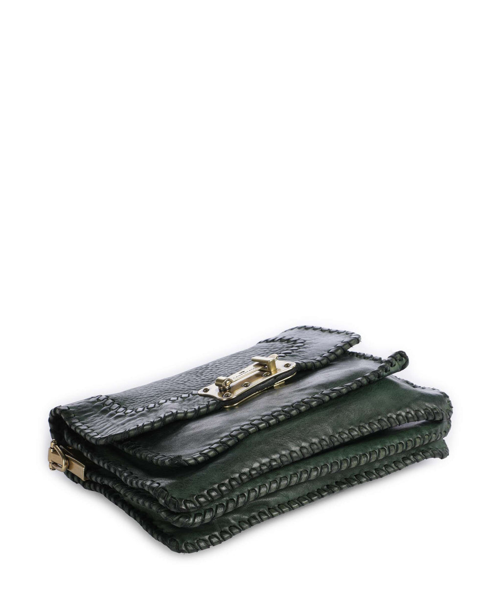 Campomaggi Shoulder bag green bottle