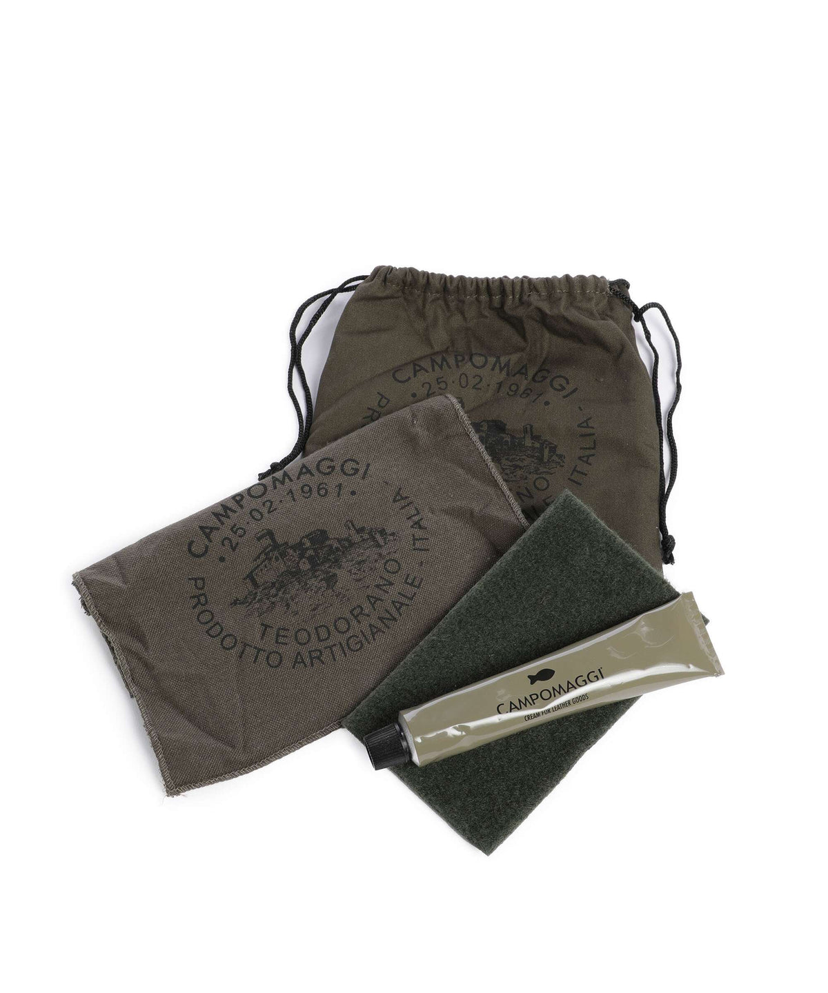 Campomaggi Shoulder bag green bottle