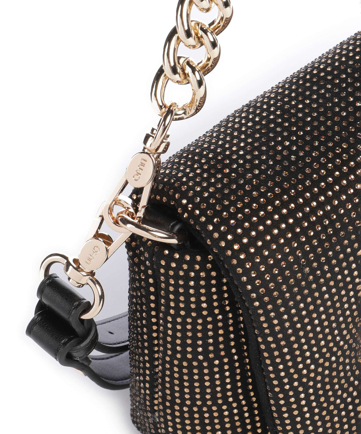 Liu Jo Icon S Shoulder bag nero/brass gold
