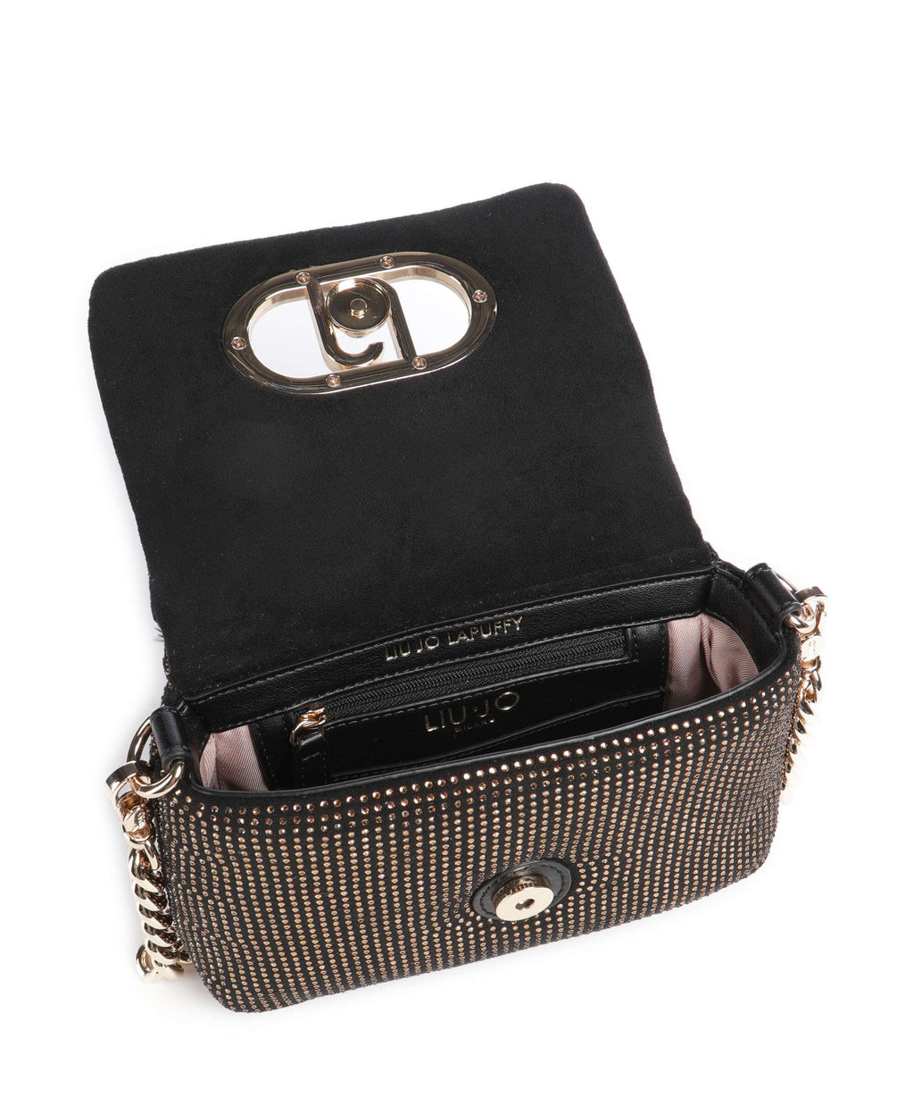 Liu Jo Icon S Shoulder bag nero/brass gold