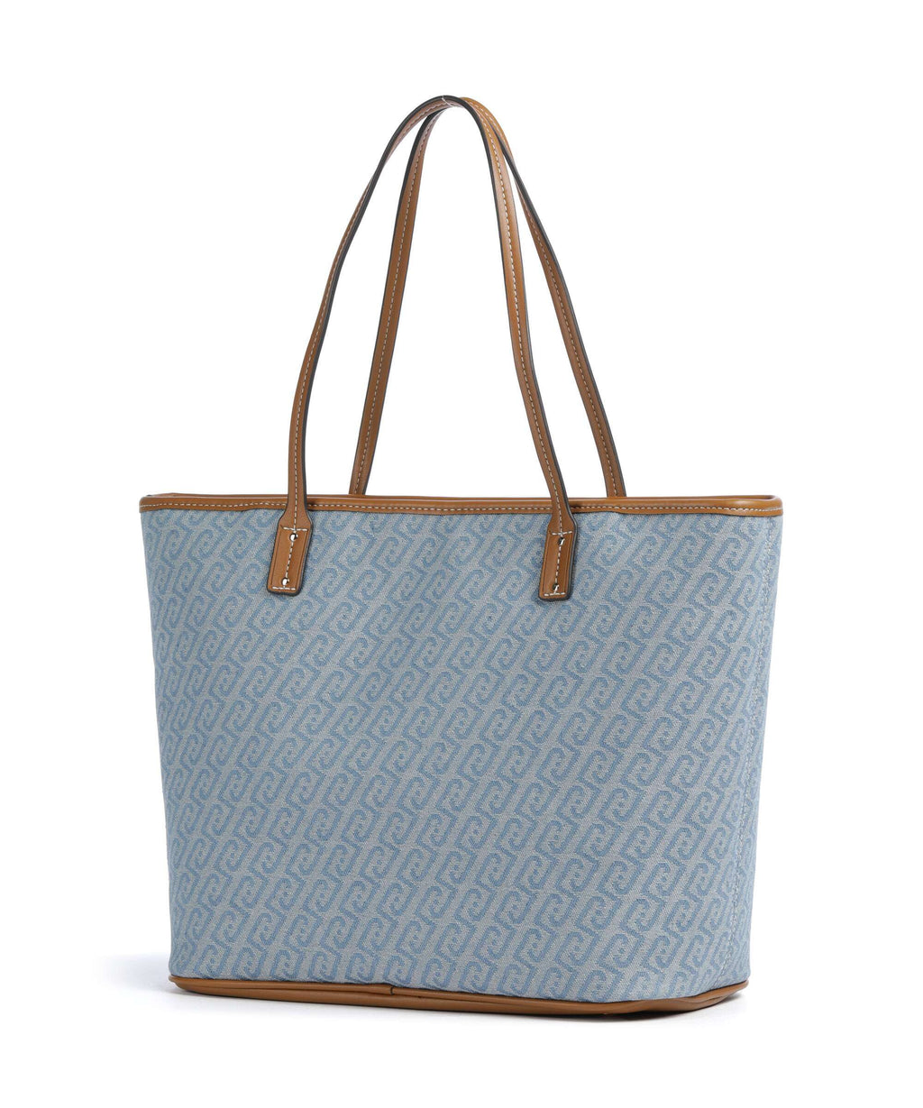 Liu Jo Evrim M Tote bag dusty blue
