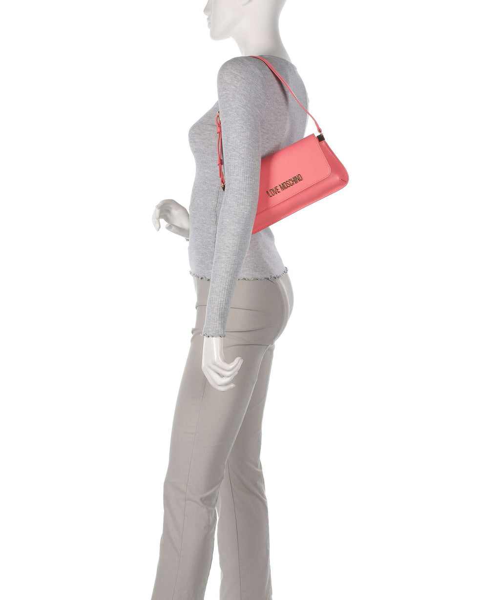 Love Moschino Smart Daily Shoulder bag coral