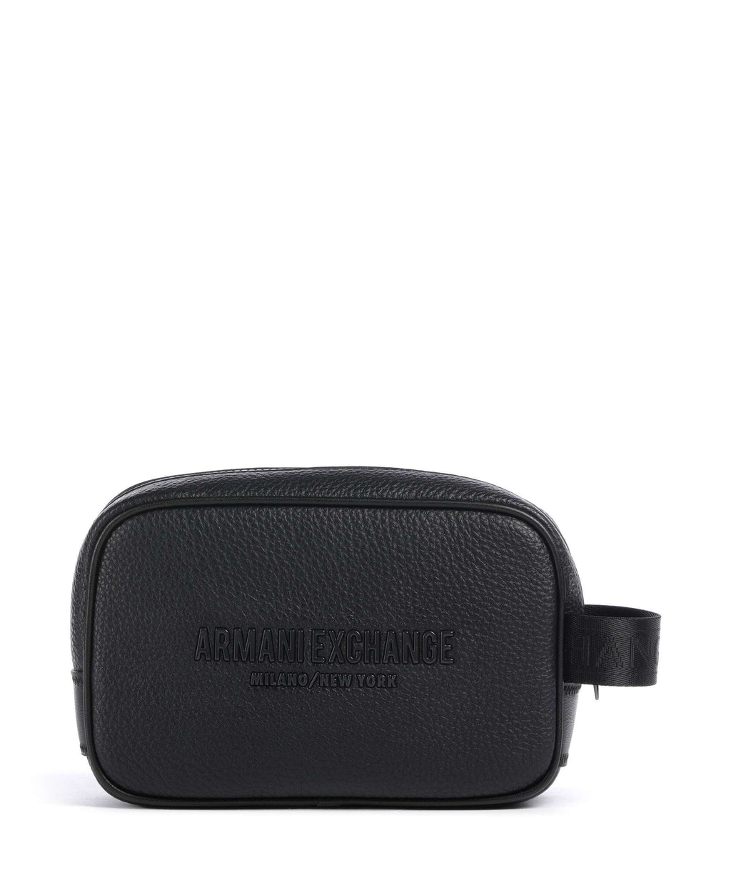 Armani Exchange Miami Toiletry bag deep navy