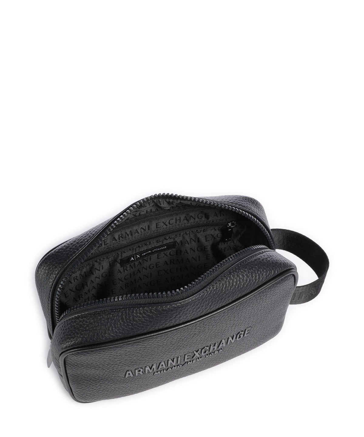 Armani Exchange Miami Toiletry bag deep navy