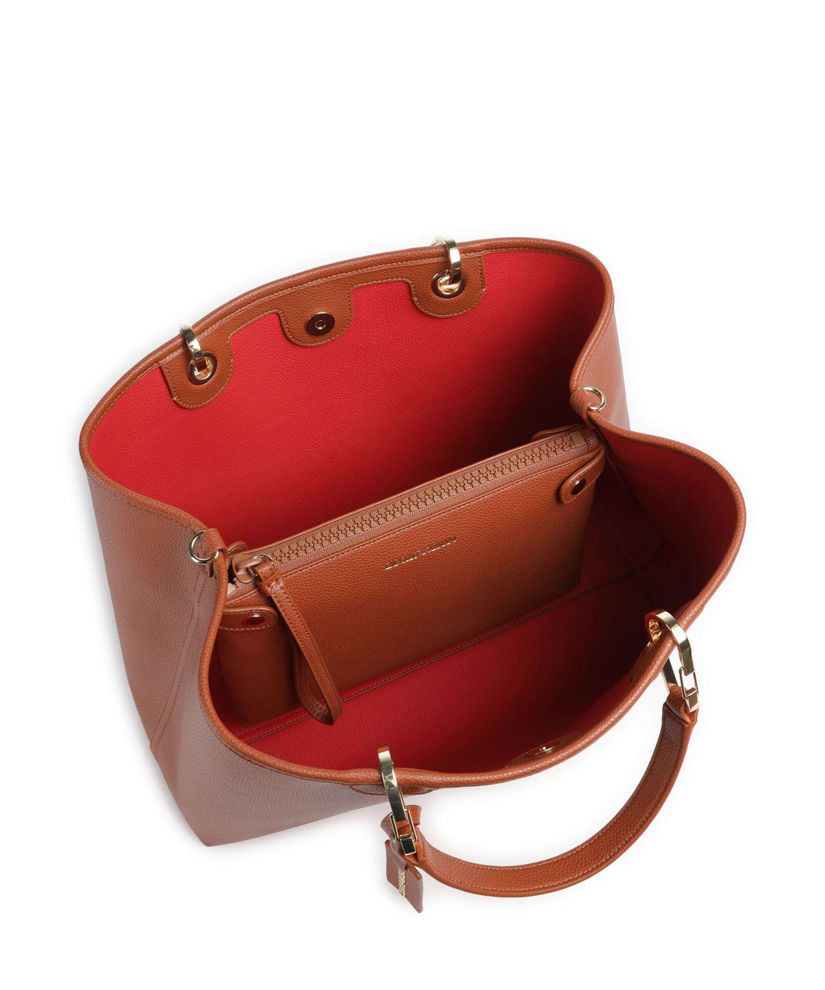 Emporio Armani My EA M Handbag cuoio/rosso