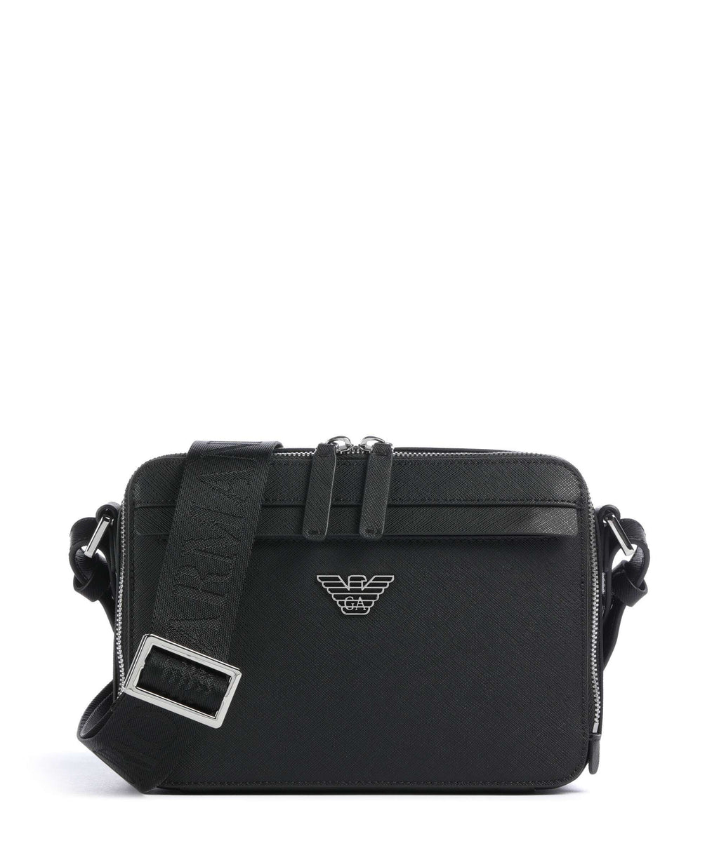 Emporio Armani Business Regenerated Crossbody bag black beauty