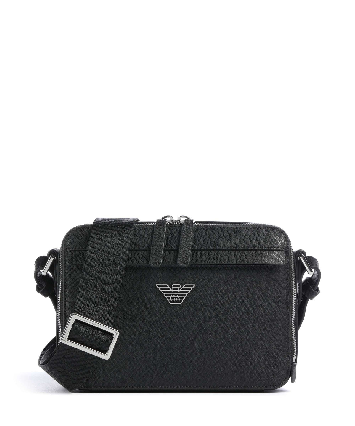 Emporio Armani Business Regenerated Crossbody bag black beauty