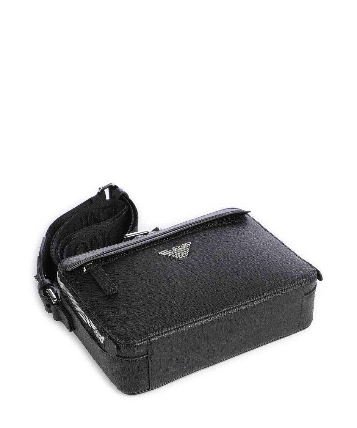 Emporio Armani Business Regenerated Crossbody bag black beauty