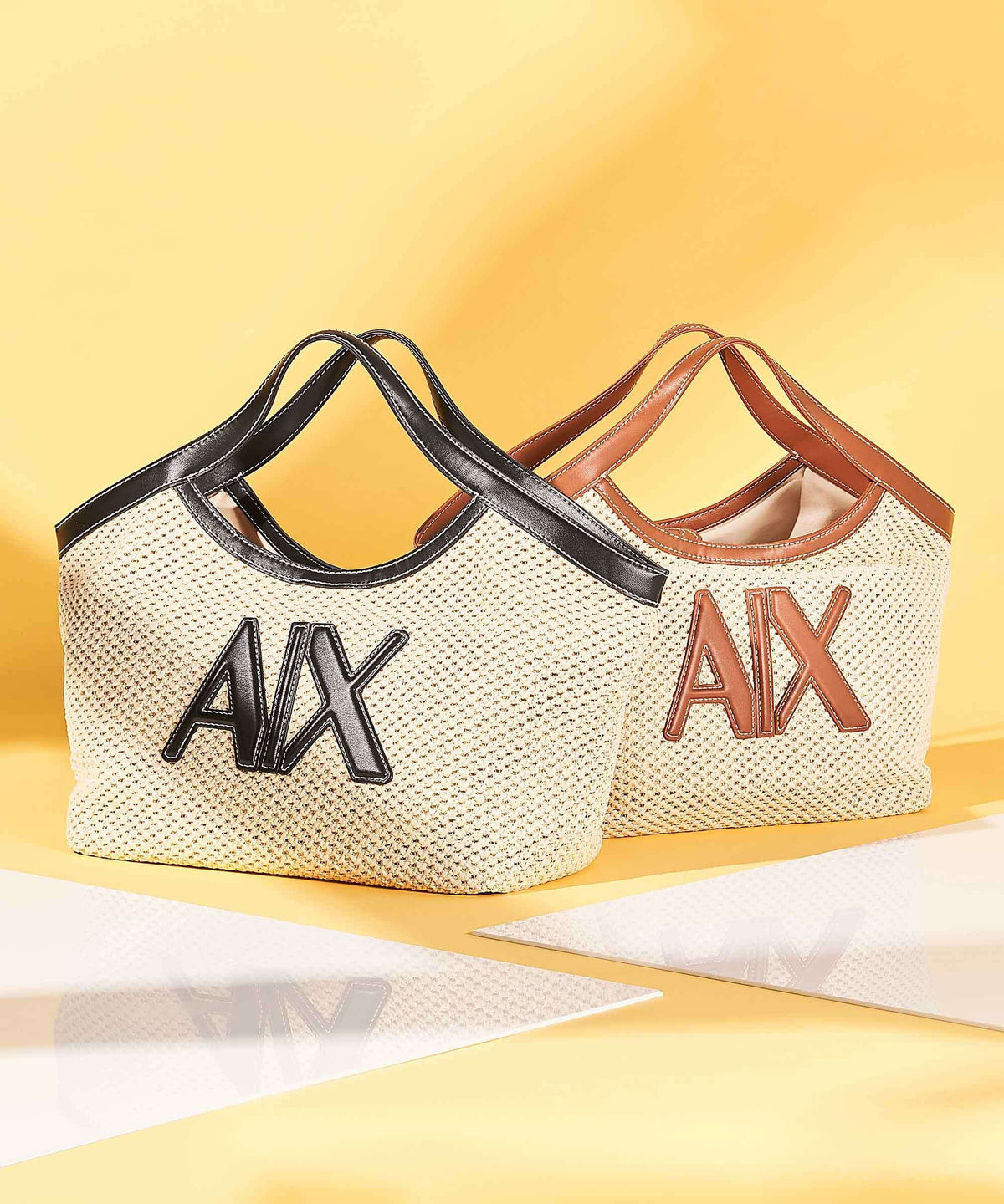 Armani Exchange Sandy Tote bag natural/black