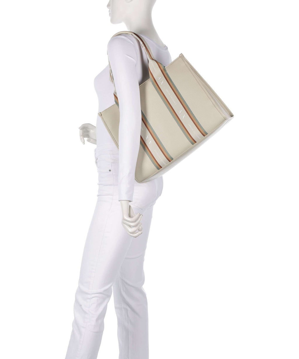 Armani Exchange Maggie L Tote bag valley/sage